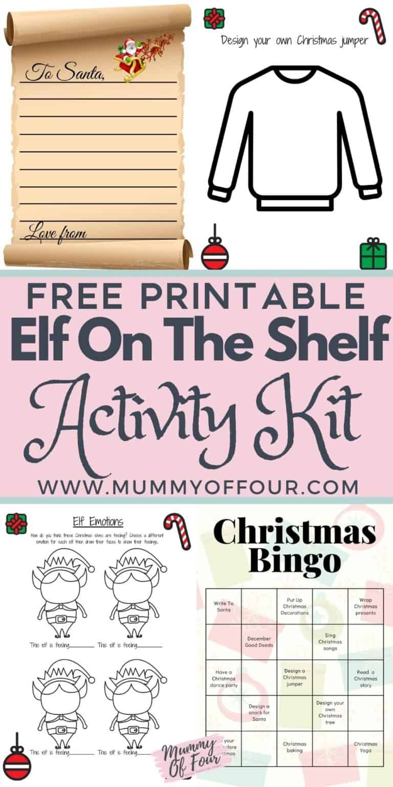 The Ultimate Elf On The Shelf Activity Kit - Mummy Of Four - Rhiannan ...